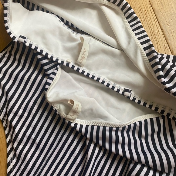 Auguste The Label Stripe Bandeau High Waist Bikini size 6 / small - Picture 4 of 4